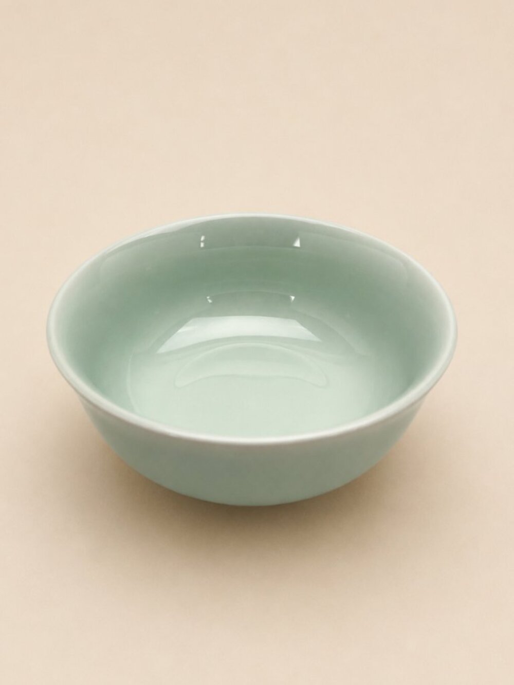 Creamy Celadon Everyday Bowl 7'' - High Fired w/Premium Clay -Artisan Crafted